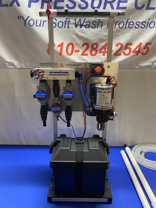 7GPM Generation 2 Soft Wash System with 3/4" "Big Flo" Proportioner