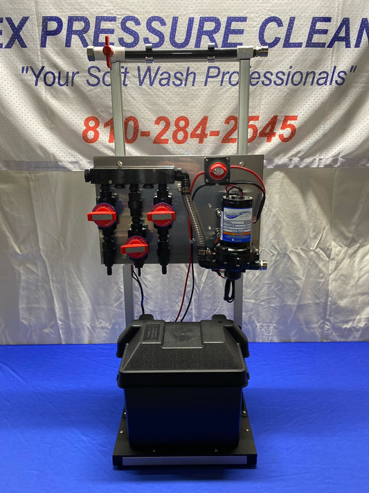 Generation 2 Soft Wash System with 5.5GPM Everflo Pump