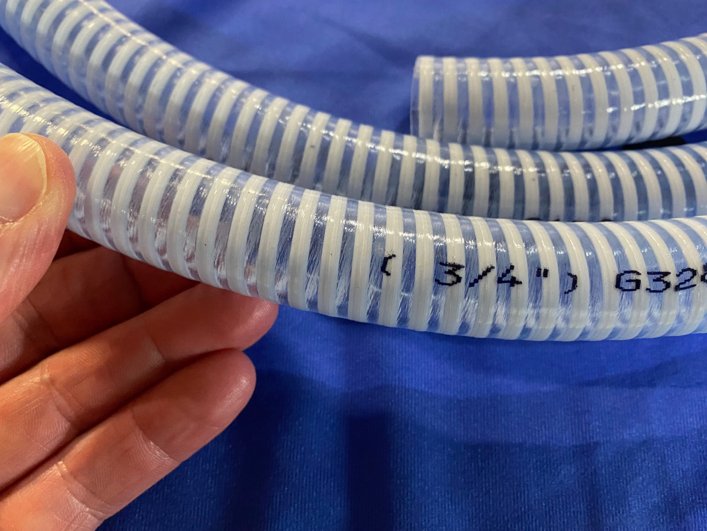 3/4" Non-collapsible suction tube (per foot)