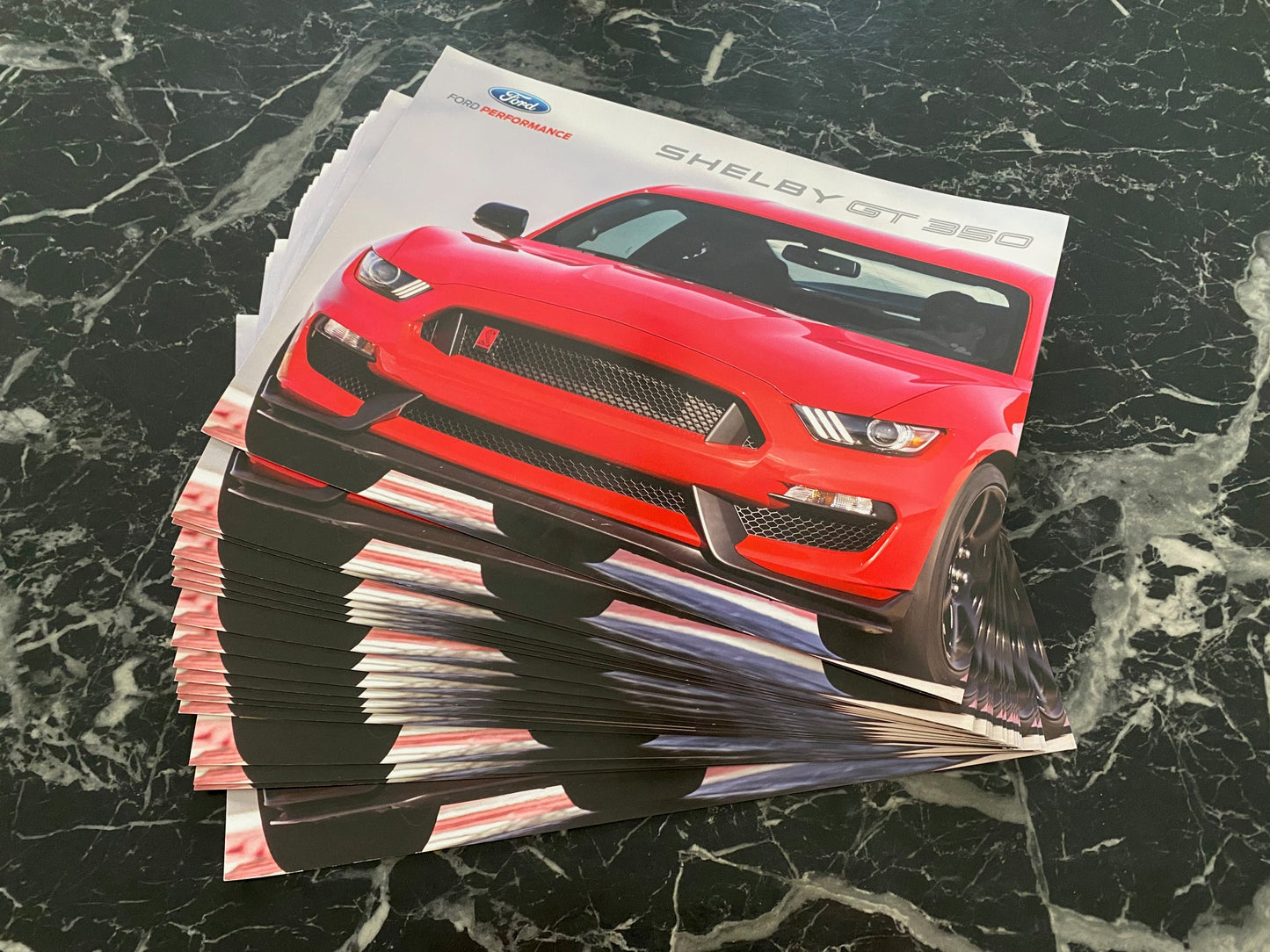 2016 Ford Mustang Shelby GT 350/GT 350R Dealer Brochure
