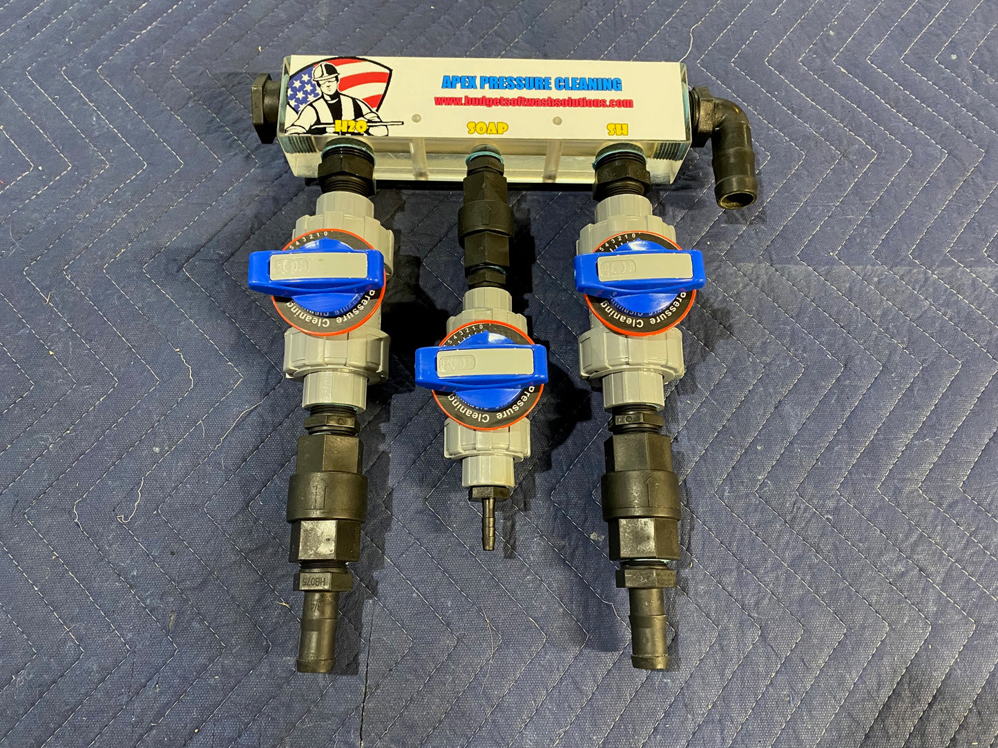 **USED** 3/4" Big Flo Proportioner/Blend Manifold