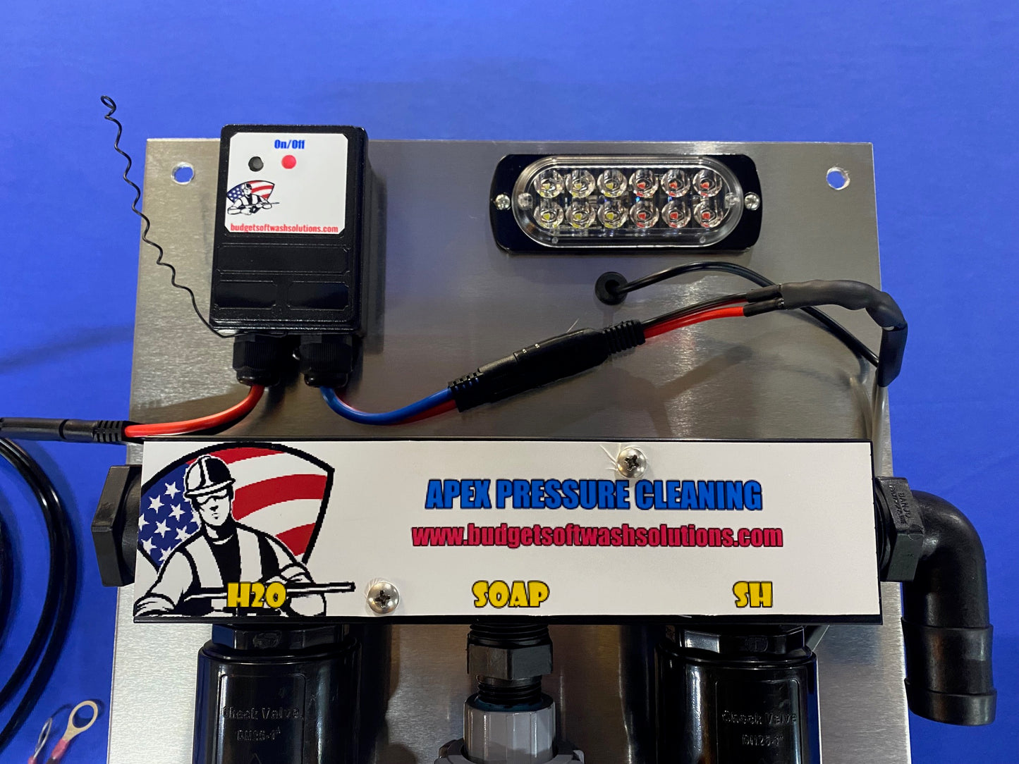 1" Mega Flo Proportioner with "Total Control" Remote