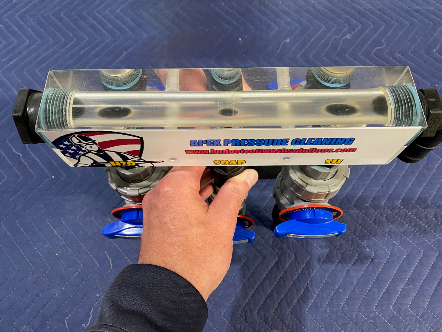 **USED** 3/4" Big Flo Proportioner/Blend Manifold